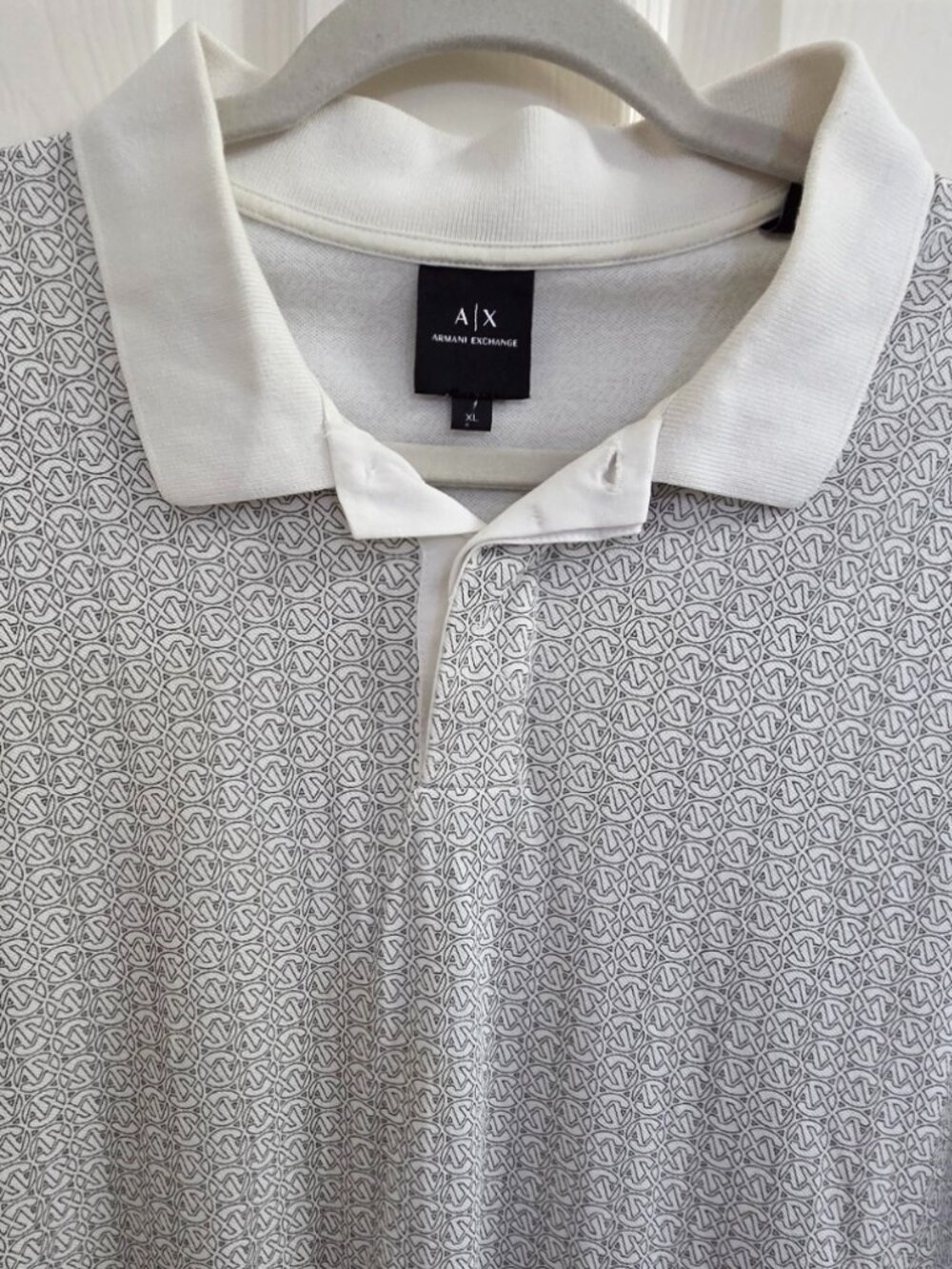 Pre-loved AX Armani Exchange Men's Polo Shirt XL - Picture 2 of 5